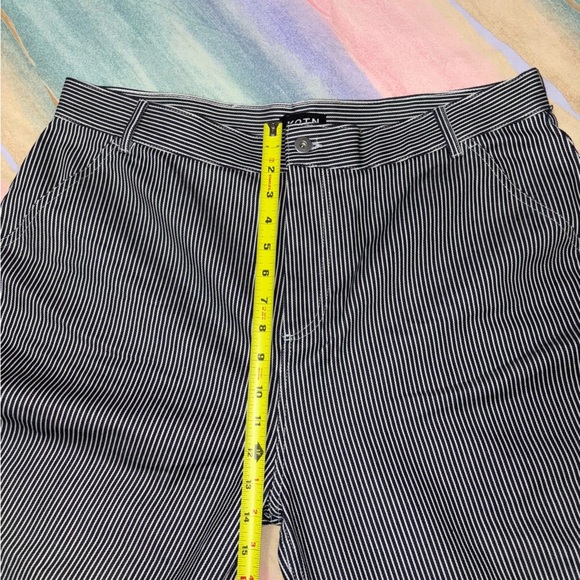 KOTN striped Metro pant women’s indigo stripe NWT size 34 - Picture 10 of 10